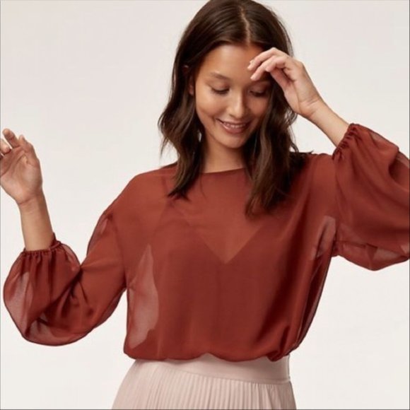 Aritzia Wilfred Talmont Bodysuit - Picture 1 of 8